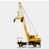 QLYS12HZ series hydraulic tire type truss boom grab cranes